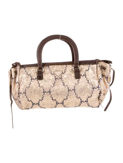 prada brocade bag|Prada Brocade Handle Bag .